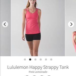 Lululemon Happy Strappy Tank size 6